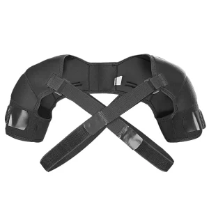 Removable Bidirectional Adjustable Pressure Breathable Sports Shoulder Strap Cross Back Protector
