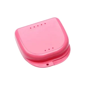 Retainer Case Dental Storage Container Box Mouth Guard Container Assorted Denture Case Retainer Holders with Vent Holes