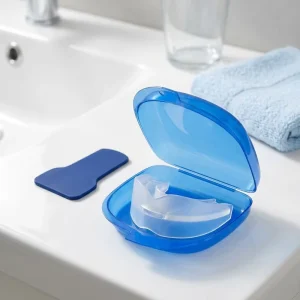 Reusable Anti Snoring Mouth Guard for Sleeping Night Use Reduces Bruxism and Improves Breathing