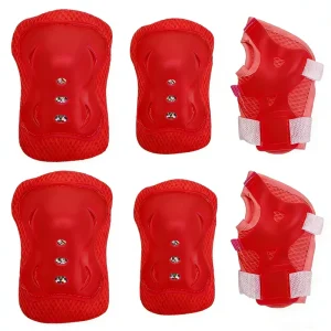 Roller Skating Protective Gear Set, Full Sports Set, Multi-Color, Comfortable Protective Gear