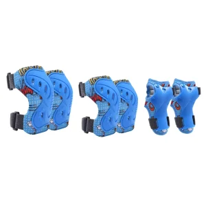 Roselle 6pc set Plastic Children’s Outdoor Sports Knee Protective Gear for Boys Girls