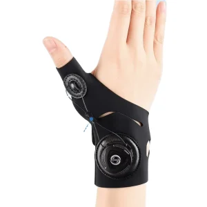 Rotating Thumb Wrist Protector Palm Guard Finger Fixer Knuckle Protector Unisex Fitness Thumb Fixing Band