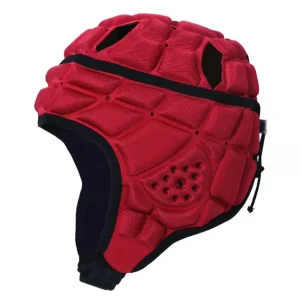 Rugby Head Guards Padding Padded Helmet Goalkeeper Adjustable Soccer Goalie Helmet Support Rugby Flag Football Helmet