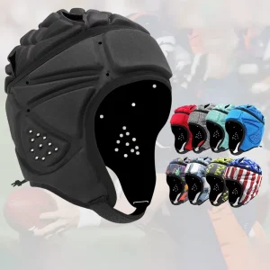 Rugby Helmet Sports Anti collision Pitcher Training Baseball Protective Gear and Football Goalkeeper Head Protection Equipment
