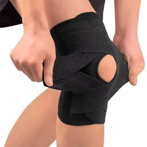 Running Mountaineering Japanese Knee Pads Breathable and Ultra thin Knee Stabilizer Elastic Knee Pads for Running Workout Sports