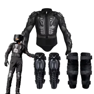 Safe Protection Outdoor Sports Cycling Armor Clothes Knee Guard Protectors Motorcycle City Riding Cycling Motorcycle Body Armor