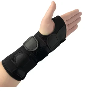 Safety Adjustable Neoprene Wrist Support Breathable Unisex for Badminton & Running Custom Logo Option Universal Fit