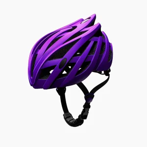 Safety Cycle Bicycle Purple Helmet Fashionable City Cycling Road MTB Bike Helmet with Good Ventilation