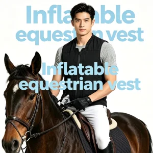 Safety Equestrian Riding Vest Durable Nylon And Spandex Airbag Vest For Men And Women Racing Airbag Vest