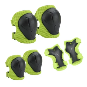 Safety Set Knee and Elbow Pads Child Protective Gears Skating Protectors