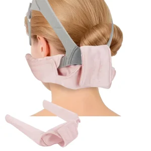Satin CPAP Neck Pad CPAP Headgear Strap Covers Comfort Face Breathable Cushion Reduces Headgear Pressure