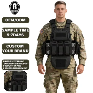 Security Tactical Multifunctional Anti Cut Water Proof Training Hunting Body Vest Durable ONE SIZE FITS