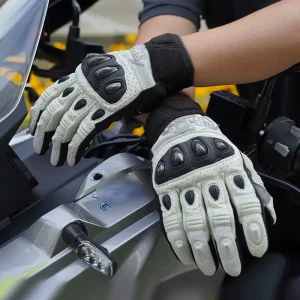 Seibertron SPS 2 Adult Unisex Goat Skin Gloves Touchscreen Road Racing MTB BMX MX Mountain Bike Bicycle Cycling Sports Gear