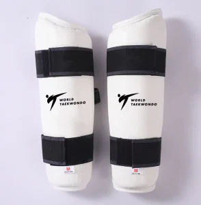 Self produced and Sold PU+EVA Material Customizable Taekwondo Shin Guards Martial Arts Wear for Training