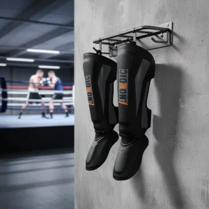 Shin Guards for Muay Thai Kickboxing MMA Fighting and Training Instep Leg Protector Foam Pads for Martial Arts Sparring