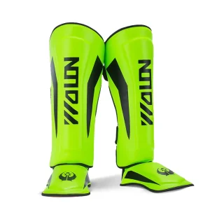 Shin Pads Shin Protector Shin Guards Protection Universal Karategloves PU Leather High Quality OEM Size 1 Pair