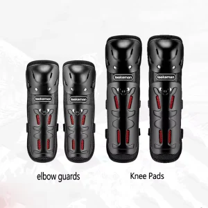 Shockproof Anti Fall Knee Elbow Protective Gear for Motorcycle Racing Off Road Cycling Sports