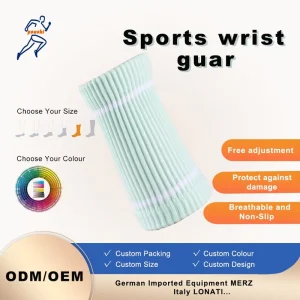 Shockproof Sweat-Absorbing Protective Wrist Band for Fitness and Outdoor Sports