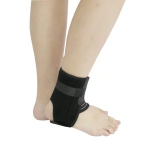 Short Ankle Brace AK-034 Adjustable Ankle Support for Sprain Protection with FDA MDR Certification