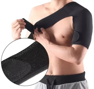 Shoulder Brace Adjustable Shoulder Support with Pressure Pad for Injury Prevention Sprain Soreness Tendinitis Protector