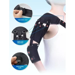 Shoulder Pad Breathable Compression Sleeve Arm Sling Shoulder Brace Protection