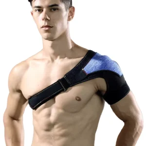Shoulder Support Brace Breathable Adjustable Compression Strap for Shoulder Protection Injury Recovery Sports