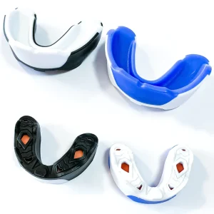 Silicon Double Sided Printed Mouth Guards Football Mouth Guard Custom Logo Mouthguards & Gumshield