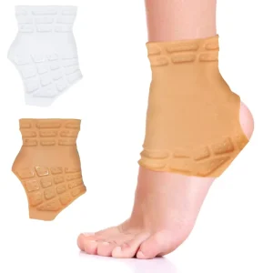 Silicone Gel Ankle Brace Protector Gel Ankle Support Sleeve Heel Support Plantar Fasciitis Pain Relief HA05009