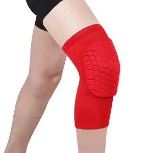 Silicone Honeycomb Anti Collision Elbow Knee Pads Elastic PU Material for Football Volleyball Flexible Compression Protection