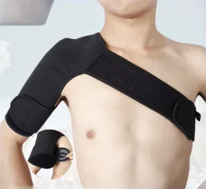 Single Shoulder Support Brace for Weightlifting and Outdoor Activities With Warmth Protection Ideal for Daily Training