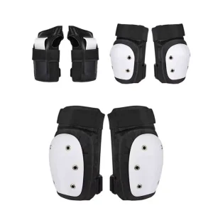 Skateboard Protection Gear Sets Pad Knee Elbow Wrist Guard Roller Skate Guards Scooter Sports Protection Gear Kit Accessory