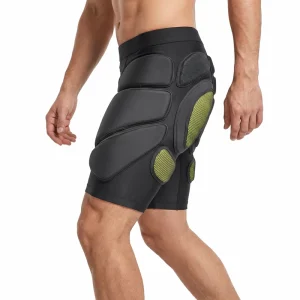 Ski Padded Protective Shorts for Adults Snowboard Tailbone Hip Guard with Quick Dry High Stretch Fabric