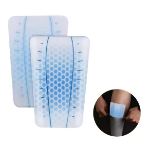 Ski Shin Guards 5.91 X 3.94 Inch Gel Snowboard Shin Pads Shin Protector Pads for Skiing & Snowboarding Prevent Shin Bang 2 Pcs
