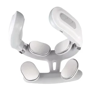 Smart EMS Transcutaneous Electrical Nerve Stimulation Neck and Shoulder Massager with Infrared Therapy Heat Pad