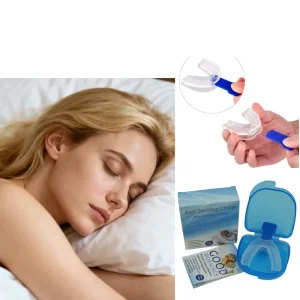 Snoring Stopper Anti Snoring Mouth Piece Universal Size Adjustable Sleep Mouth Guard