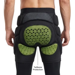 Snowboard Butt Pad Ski Padded Shorts Hip Tailbone Protection Crash Pants for Snowboarding Skating