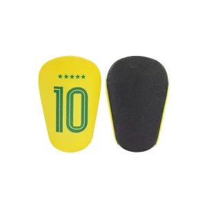 Soccer Shin Guard Pads Heat Resistant Ultra Light Protective Foot Board Star Number Inserts