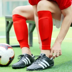 Soccer Shin Guard Sleeves for Men Women Youth Breathable Compression Leg Sleeves to Hold Shin Guards in Place Football Training