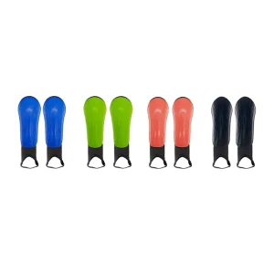 Soccer Shin Guards Slip and Slide Protective Soccer Gear for Youths and Adults Padded with Ankle Support and Adjustable Straps