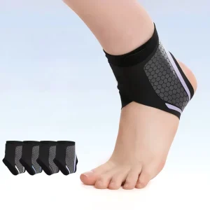 Soft Armor Ankle Support Brace With Adjustable Compression And Ultra Thin Design For Enhanced Stability And Injury Prevention
