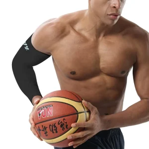 Soft Breathable Quick-Dry Compression Arm Sleeves for Basketball and Volleyball