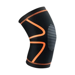 Soft Breathable Single Knee Protective Gear Flexible Sports Gear for Volleyball Running Elbow Knee Pads