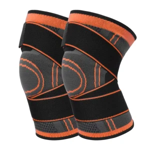 Soft Breathable Single Knee Protective Gear Flexible Sports Gear for Volleyball Running Elbow Knee Pads