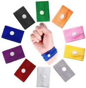 Soft Click Press Relief Sea Carsickness Wristbands Anti Nausea Bracelet Motion Sickness Wrist Bands