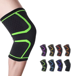Soft Compression Sports Knee Sleeves Brace Gym Fitness Gear Sleeve Pads for Running Cycling Protection Kneepads