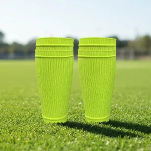 Soft Crew Football Shin Guard Socks Knitted Polyester Breathable Protective Cover Comfortable Adult Football Training Socks