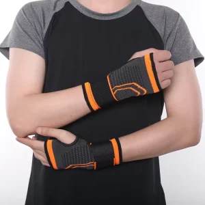 Soft Elastic Wrist Guard for Basketball Weightlifting and Joint Stability