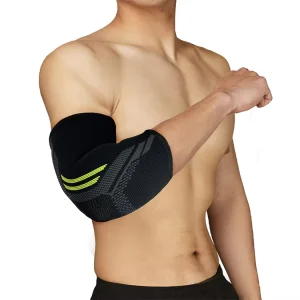 Soft Elbow Protector Adjustable Compression Elbow Brace Arthritis Support Rapid-Drying Thin Design Polyester Cotton Non-slip