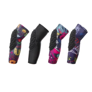 Soft Honeycomb Sports Knee Pads and Elbow Sleeves Anti Collision Protective Gear for Kids