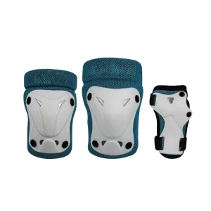 Soft Polyester Adult and Kids Balance Skateboard & Inline Roller Protective Gear with Elbow & Knee Pads